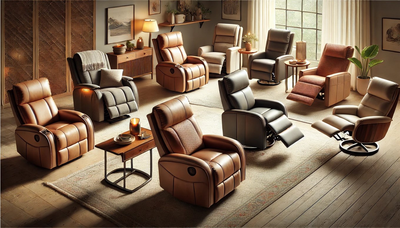 Types of Reclining Chairs
