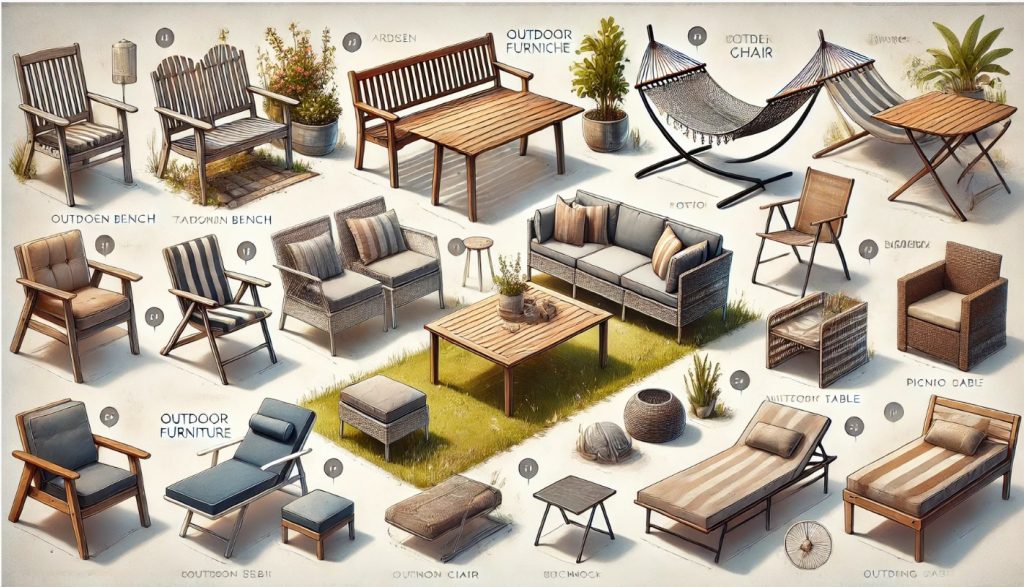 Types of Outdoor Furniture