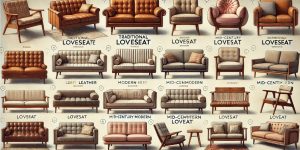 Types of Loveseats