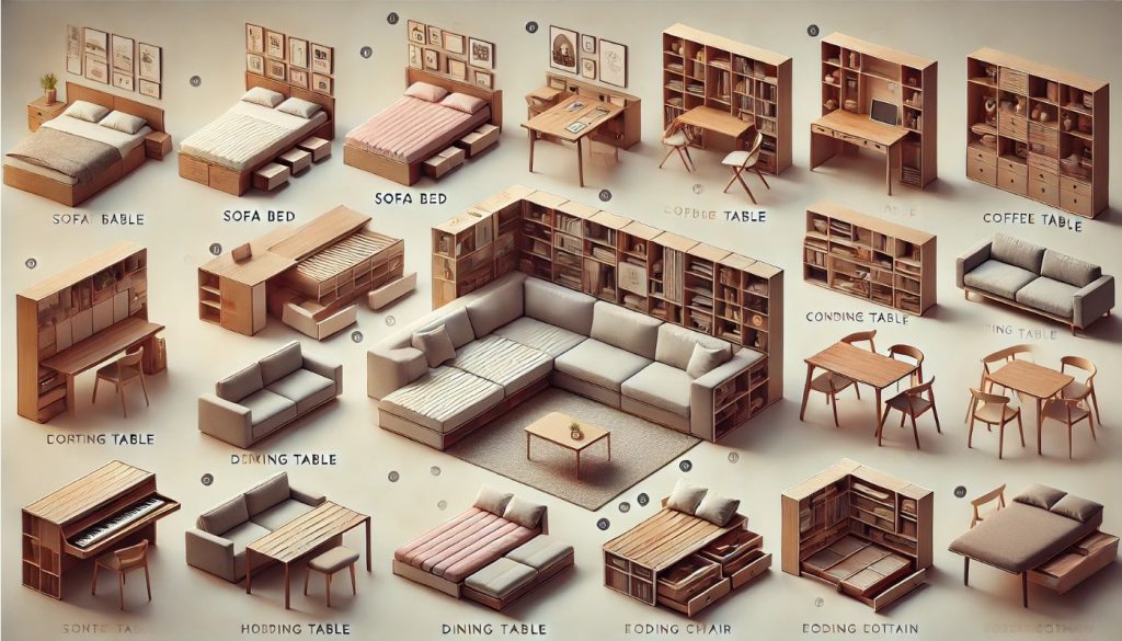 Types of Multifunctional Furniture