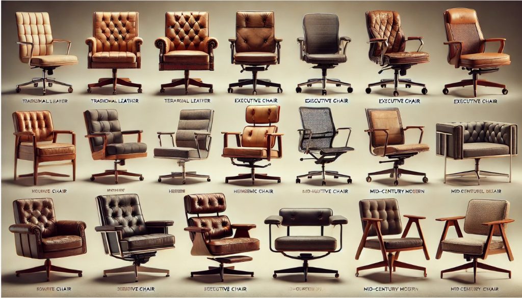 Types of Executive Chairs