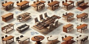 Types of Extendable Dining Tables