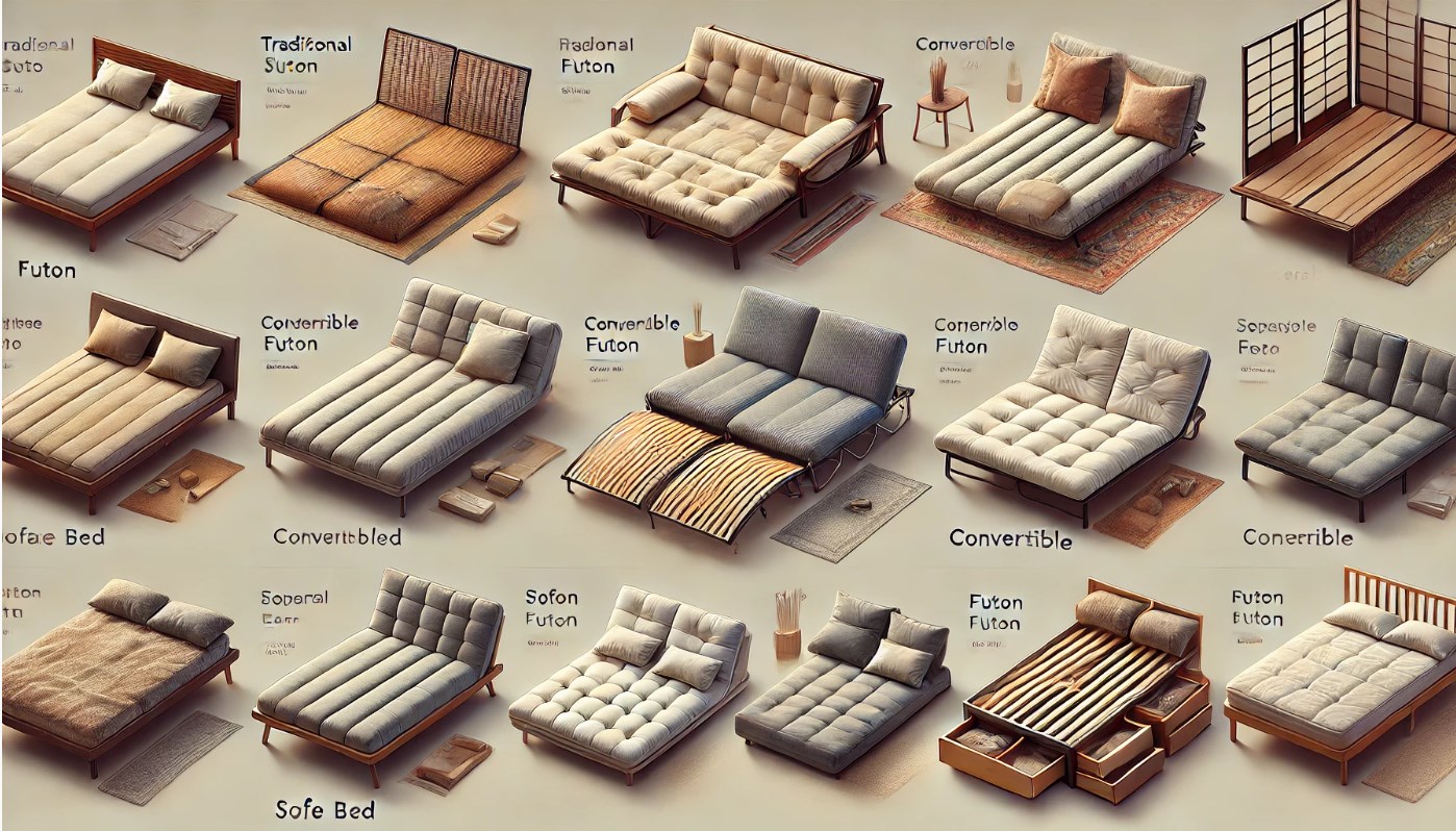 Types of Futons
