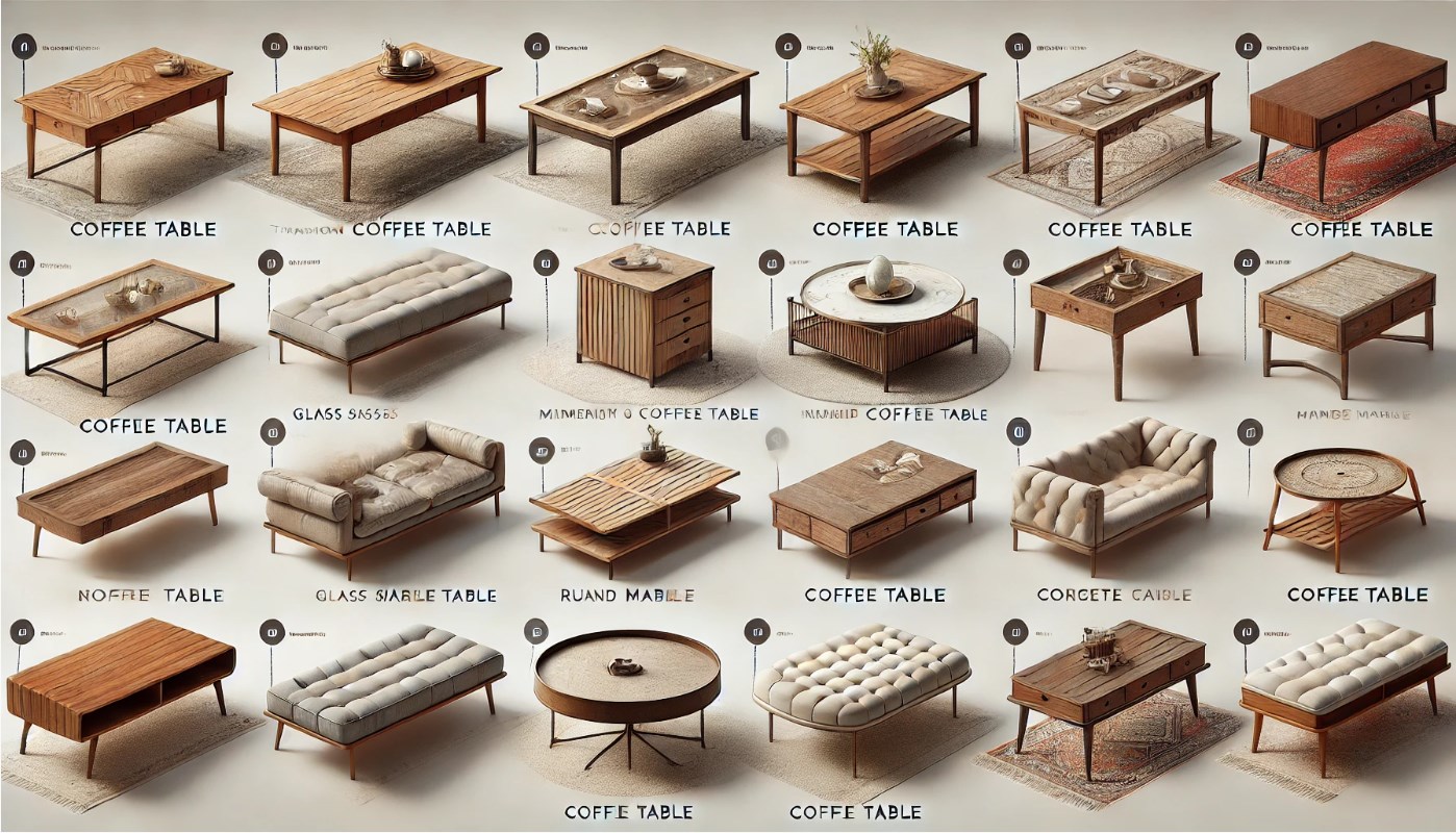 Types of Coffee Tables