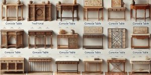 Types of Console Tables