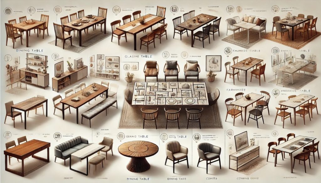 Types of Dining Room Furniture